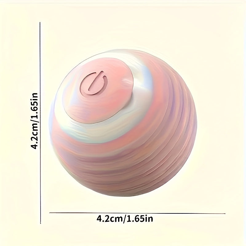petWoOw KineticGlow™ Pet Ball | Smart Rechargeable LED Toy for Cats & Dogs