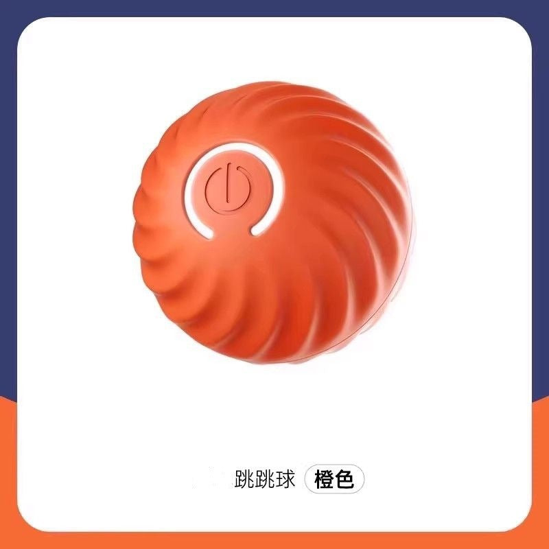 Automatic cat sing ball, cat toy ball, jumping ball, a self-entertaining and stress-relieving gadget for pets, cat toy
