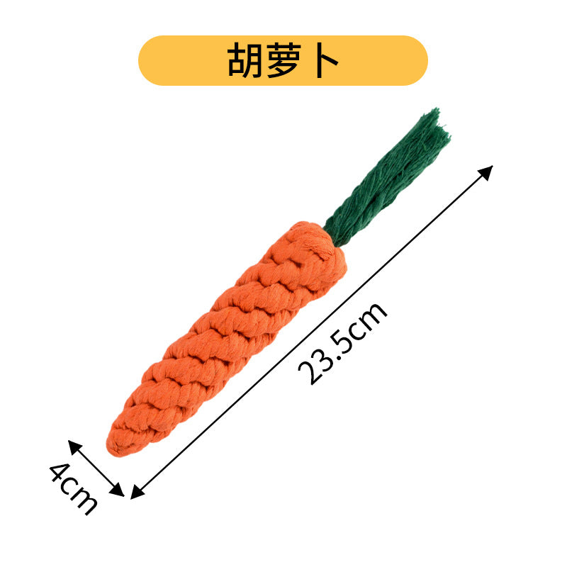 Dog toy Bite-resistant rope knot Cotton rope all, medium and large dog grinding tooth knot ball cat and dog toy